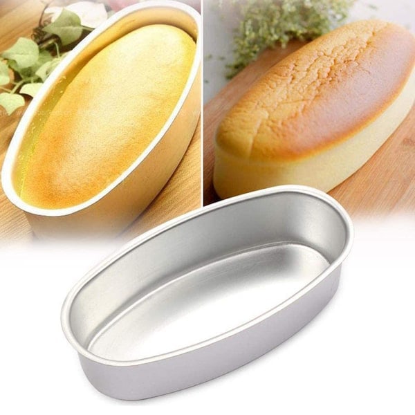 Ovalt kageform Non-stick aluminiumlegering form Brød Brødforme Bageforme til hjemmekøkken bageri