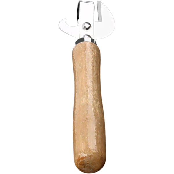 3 st rostfria burköppnare, traditionell slät kant manuell handhållen burköppnare, köksstickburk och burköppnare och korkskruv