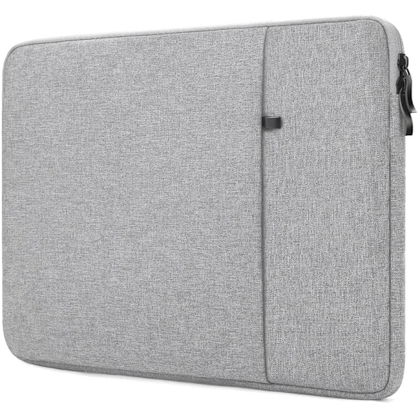 13-tommers Laptop Sleeve Etui for 2024-2022 MacBook Air 13,6 tommer med Apple M3 M2 Chip & MacBook Pro 13,3 tommer M2 Chip (Grå)