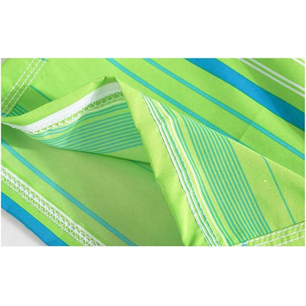 Aikuisten ranta-shortsit miehille, naisille, pojille ja tytöille - Uimahousut, uimapuvut, surffaushousut, boardshortsit 100-195cm 5-6 Years Lime Green