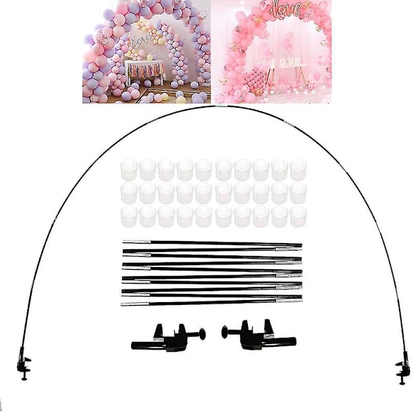 Bordsballongbåge Kit Bordbåge Ballongställ Kolonn Bröllop