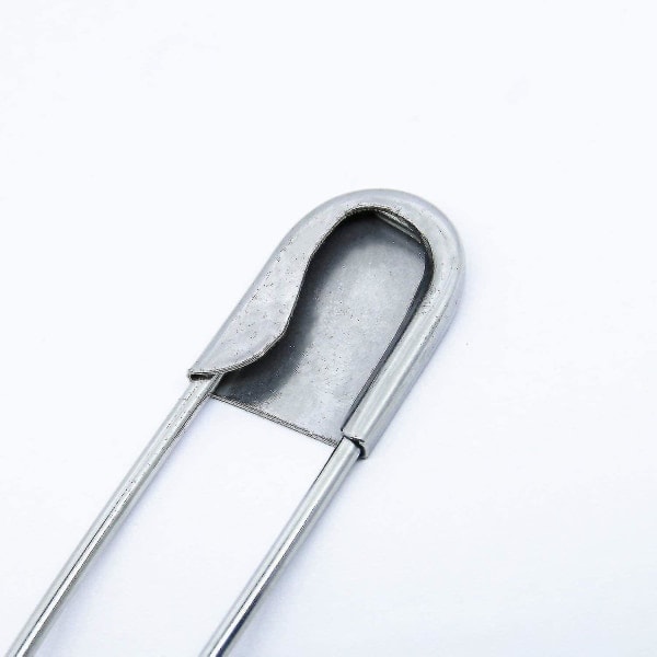 10-pack extra stora säkerhetsnålar Super Heavy Duty Jumbo 5\" hög kvalitet