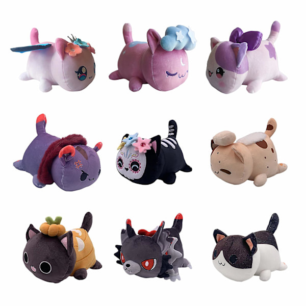 Aphmau Meow Meows Plushie Aphmau Plushie Nukke Lahja 25cm - Yksisarvinen Kissa Moon cat