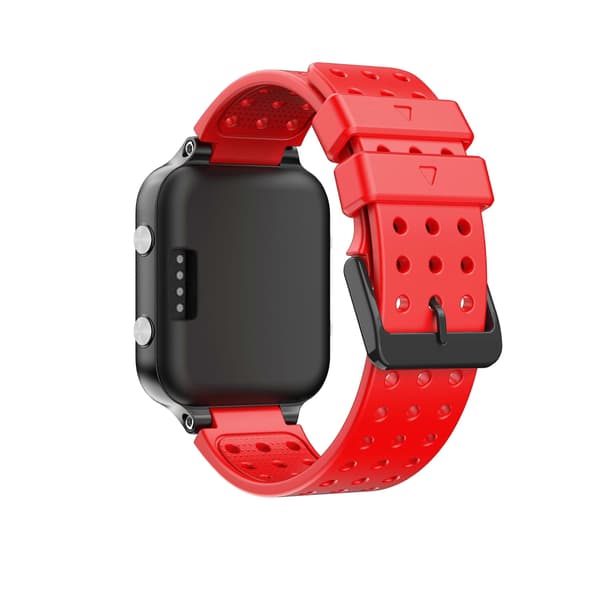Rem til Garmin Approach S20 Monokrom Urrem til Garmin Approach S20 Silikone Udskiftning Mode Armbånd til Garmin red