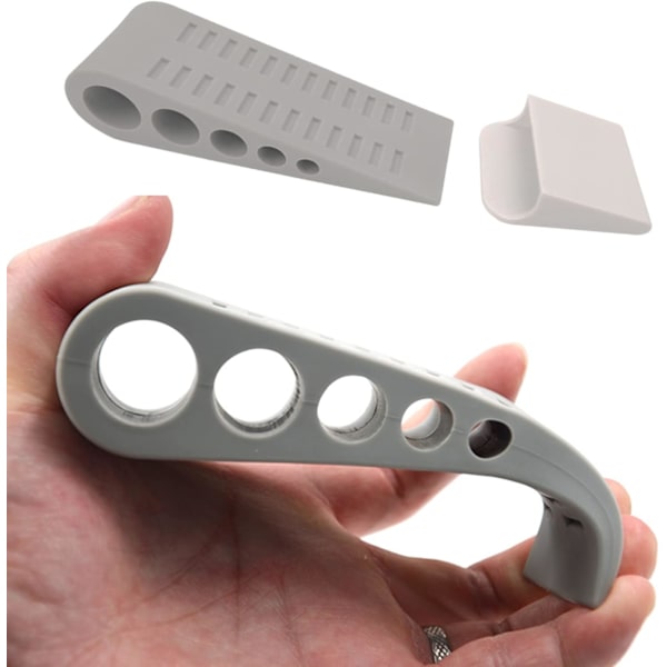 Dørstopper Premium Heavy Duty Dørstop Gummi med Dekorativ Holder til Ideel til Store & Små Dørgab