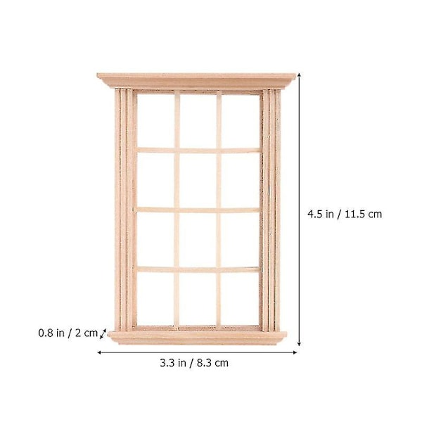 2 stk. Mini Vindue Ramme Model