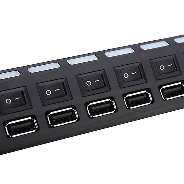 1 stk 7-ports USB-hub