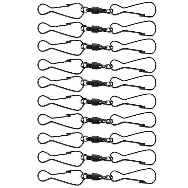 10 st Vindsockklämmor