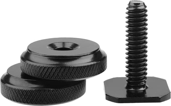 Kamerablixtfäste till 1/4\"-20 stativskruvadapter, blixtfäste för DSLR-kamerautrustning (2-pack)