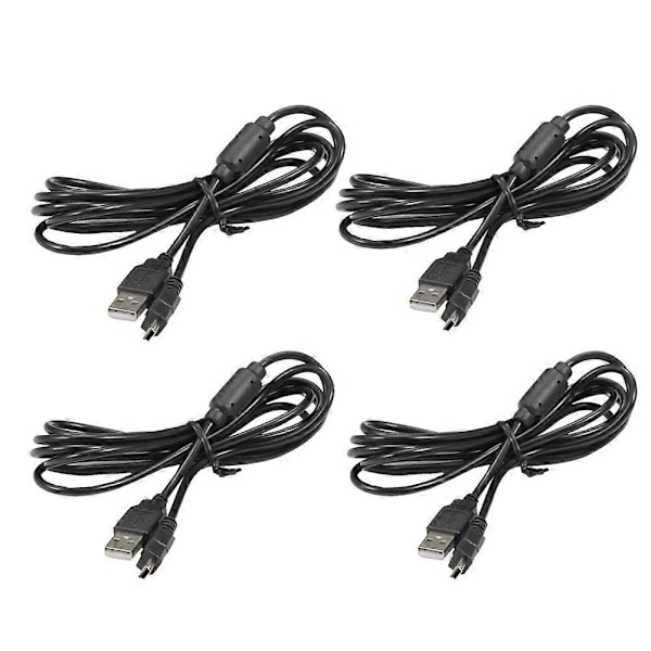 USB-laddningskabel för Sony PS3 trådlösa spelkonsolkontroller med magnetisk ring Laddningssladd Trådledning för Playstation 3 1pc