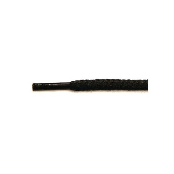 Shoelace - Round, coarse Ø3.5-4mm Black