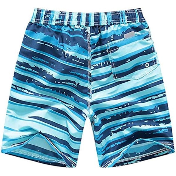 Voksne Strandshorts Mænd Kvinder Drenge Piger Badebukser Badetøj Surfing Bukser Boardshort 100-193cm 3-4 Years Sky Blue