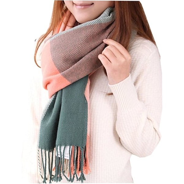 Fashion Ladies Scarf and Shawl Winter Ladies Scarves Blanket Scarf for Women Tartan Scarf Ladies Gifts