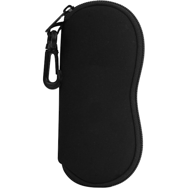 Briller Etui, Myk Glidelås Neoprene Solbriller Pose Beskyttende Brilleetui Veske med Klips for Menn og Kvinner A