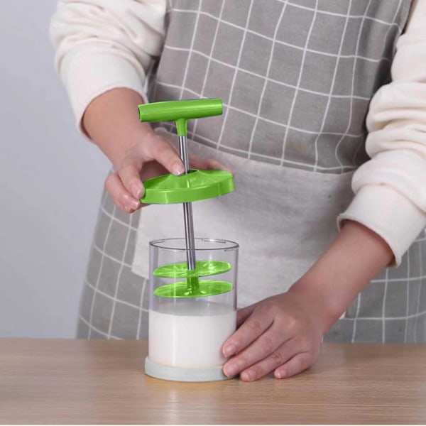 Ægpisker Kreativ Håndholdt Håndholdt Ægpisker Kopper DIY Kagepisker Bageudstyr Jul Green