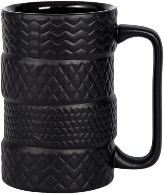 500ML Kreativt Däckformat Keramisk Mugg Keramisk Hjul Kaffe Mugg 3D Mugg Present Mugg B