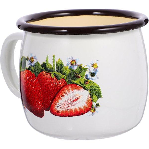 Emaljmugg Hem Emaljmugg Kontor Emaljmugg Kaffeemugg - Mugg Hushåll Emaljmugg Te Drickmugg Emaljvaror Te Mugg