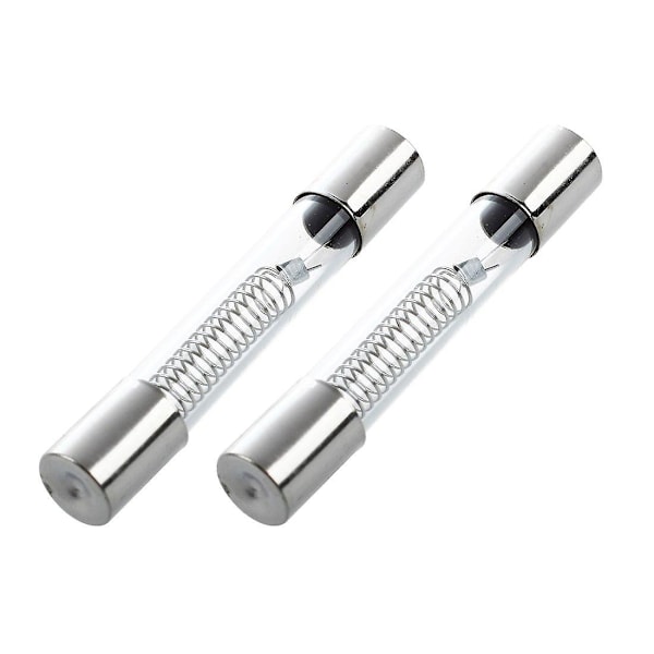 2 x 0,65a 5kv 6mm x 40mm Aksial Glassikringerør til Mikrobølgeovn