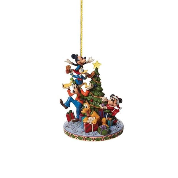 1 Juletræ 2D Disney Akrylpynt Julehæng J E