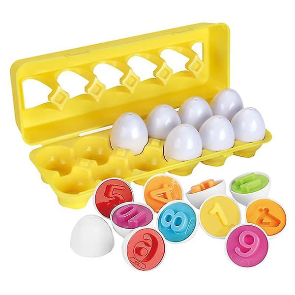 12 stk Tall-Matching Egg