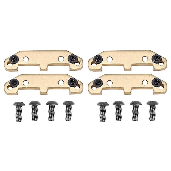 4x Armholder Svingarm Forstærkning Dele Ea1076 Til Jlb Racing Cheetah 1/10 Brushless Rc Bil Par