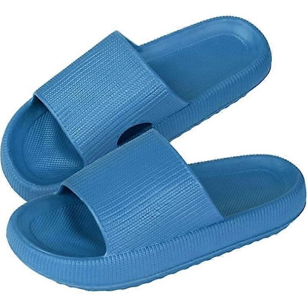 Skridsikre stribede badesko EU 40-41 Blue