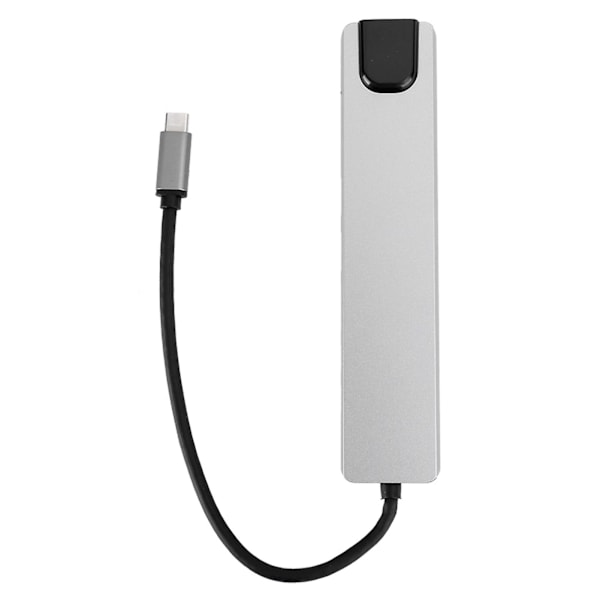 4K HDMI Dokkingsstasjonadapter med hurtiglader - 8-i-1 Type-C Dokkingsstasjon