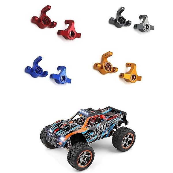 Metallisk Framstyrd Styrblock Styrkopp För 104009 12402-a RC-bil