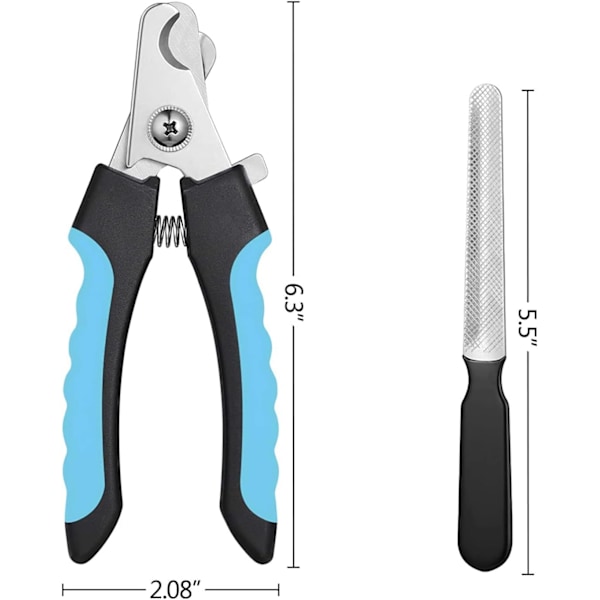 Koirien ja kissojen kynsien leikkurit ja trimmaajat - Ammattimainen leikkuri lemmikkieläinten kynsiin, mukana ilmainen kynsiviila