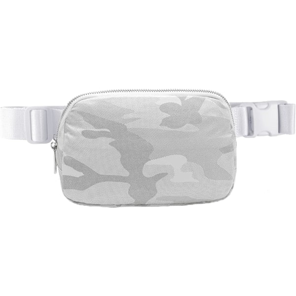 Unisex Fanny Pack - Crossbody Talje Bum Bags Justerbar Rem Mini Bæltetaske til Udendørs Træning, Rejser, Vandreture Cykling, Fitness