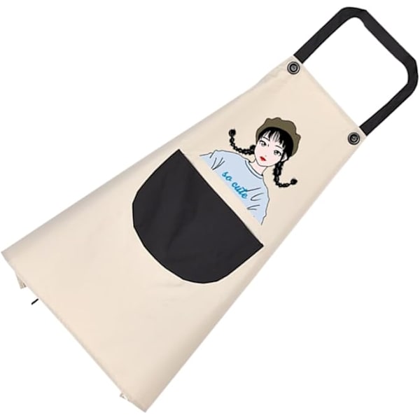 1 kpl Öljynkestävä Etuliina Koti Etuliina Keittiö Etuliina Vedenkestävä Työ Polyesteri Keittiö Työ Etuliina Työ Etuliina Keittiö Etuliina Keittiömekko Vaaleanpunainen