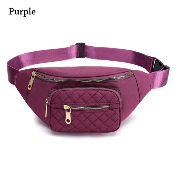 Rinnassa käytettävä laukku Vyötärölaukku Olkalaukku LILA violetti purple