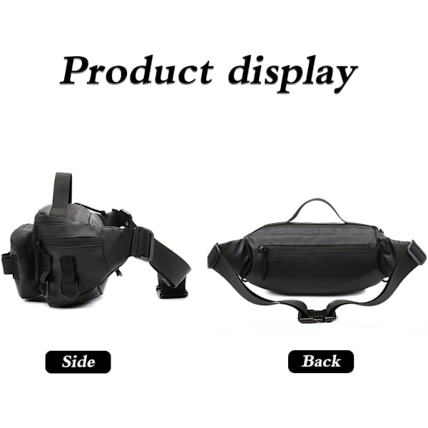 Fiskesæt Taske Fanny Pack, Vandafvisende Fiskeredskab Talje Taske til Fiskeri Vandreture Løbeture Green