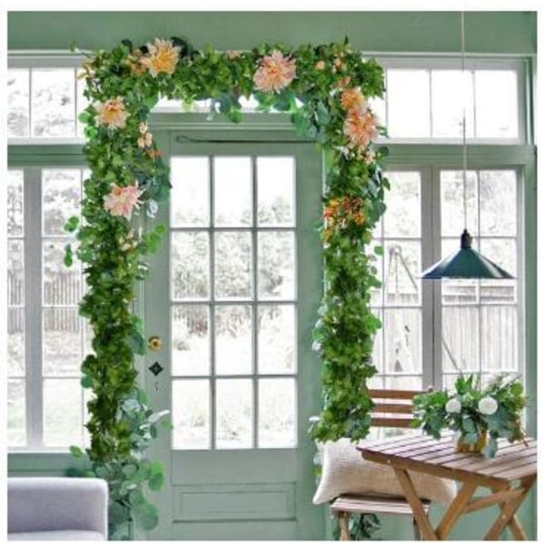 12 stk. Kunstige Vinstokke Kunstige Ivy Blade Kunstig Ivy