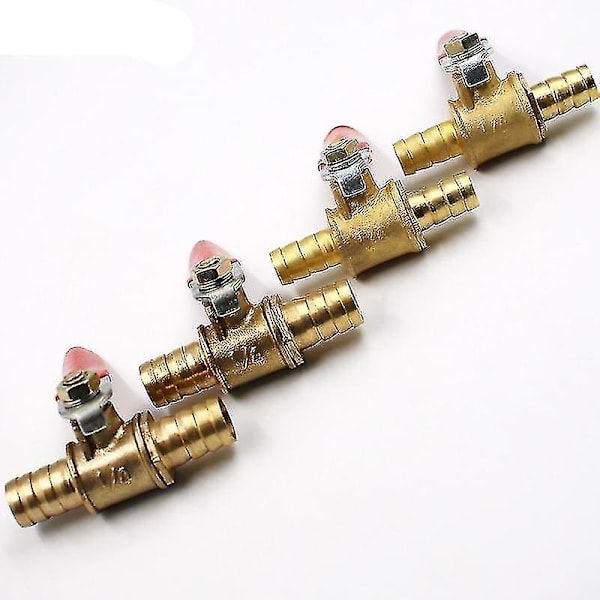 Letku-/palloventtiililiittimet Tube 6mm