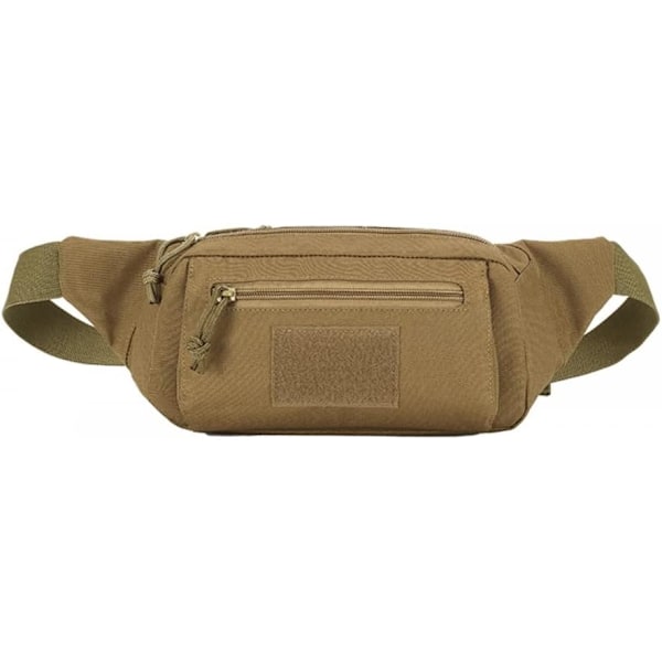 Taktinen vyölaukku, Assault Pack Bumbag säädettävä vyölaukku leirintään, ulkoiluun, kalastukseen, metsästykseen