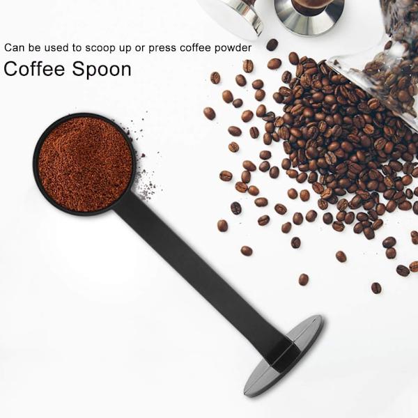 2-i-1 kaffeskopa, återanvändbar måttsked med espressopress 1,77 x 1,96 x 5,90 tum