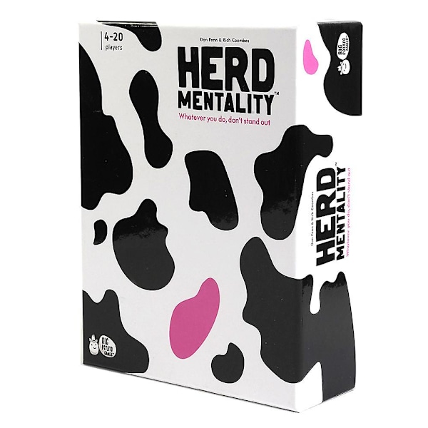 Herd Mentality Full English Adult Party Strategispelkort Familjespel Förälder-Barn