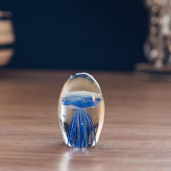3D Krystal Vandmand Ornament Havdyr Papirvægt Håndværk Samleobjekt Til Hjemmet Levering Kontor Skrivebords Dekoration Gave Green