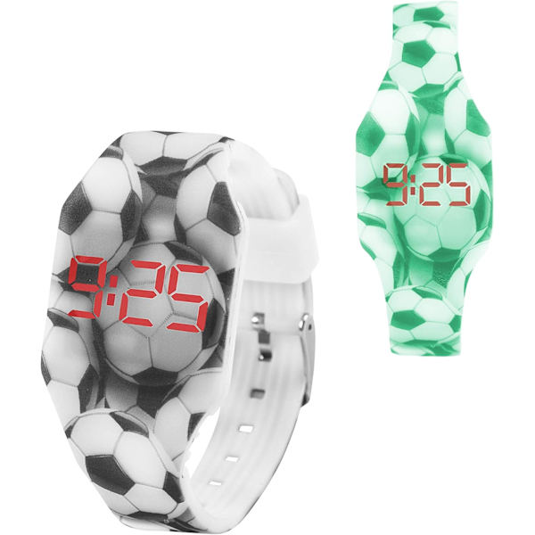 Digital LED-klocka för flickor, pojkar, barn. Mjukt silikonarmband för barn och vuxna