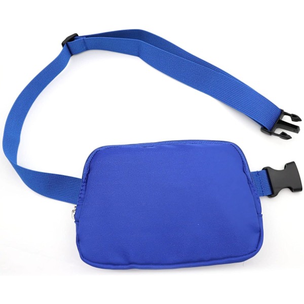 Bum Bag til Kvinder og Mænd - Løbebæltetaske Mode Taljepakker Fanny Pack med Justerbare Remme Skuldertaske