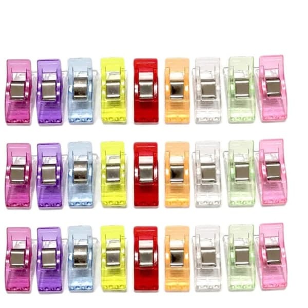 Sy-klemmer 20-pakning - Multicolor