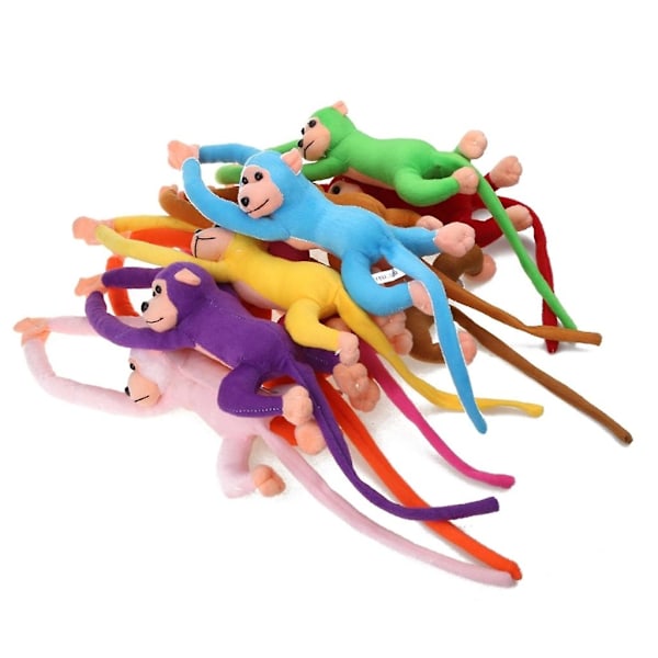 23 cm Langarmet Abe Plush Dukke Sød Plush Legetøj Fyldt Dyr Børnegave