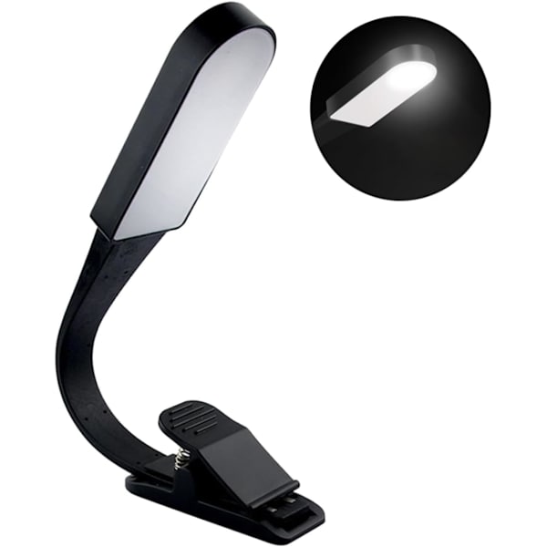 Kosketushimmennys Lamppu Kirja Valot Lukulampi Clip USB Lukulampi Lukulampi