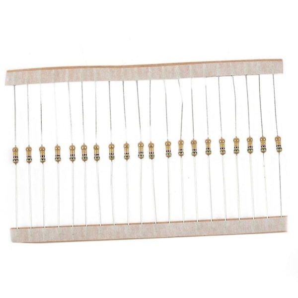 860 st 1 Ohm-1m Ohm 1/4w Kolfilmresistorer Sortimentssats 43
