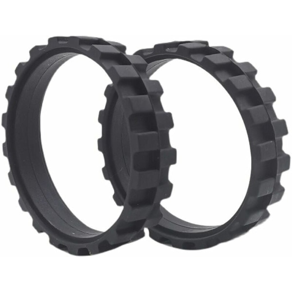 DÄCK Hjul för iRobot 5/6/7/8/9 I7 E3 E5 (2-pack) Halkfria, exceptionellt grepp och enkel montering