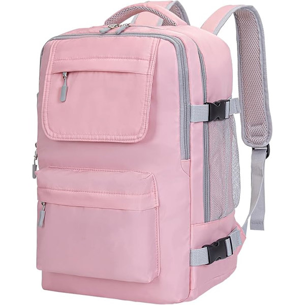 Ryanair Kabinväska 40x20x25 Resväska Dam 20l Ryggsäck för Flyg Handbagage Ryggsäck