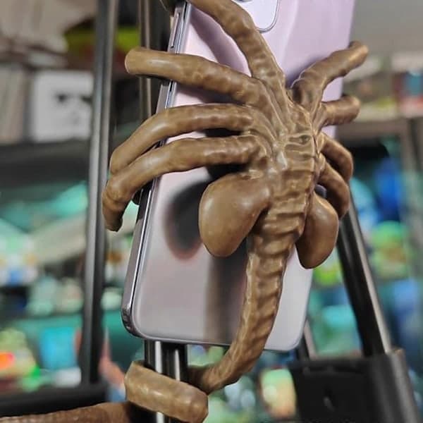 NY Facehugger Mobiltelefonhållare Alien Romulus Universal {Db}