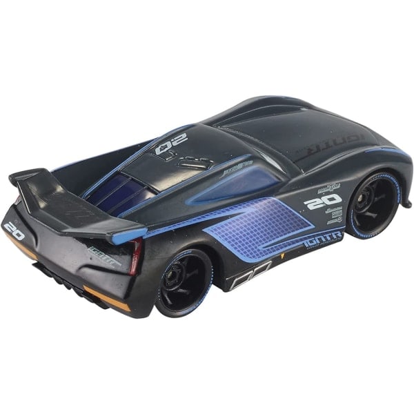 Mattel Disney Pixar Cars DXV34 Jackson Storm Legetøjsbil, Sort/Blå