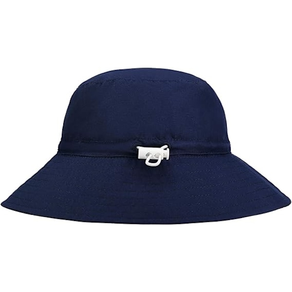 Solhatt Smiley Toddler UPF 50+ Solbeskyttelse bøttehatt Vakker strandhatt for 0-8 måneder Jenter Gutter Justerbar hatt